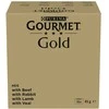 PURINA GOURMET GOLD Mus Mix 4 Flavours - šlapias kačių maistas - 96x85g