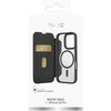 SBS Puro Book Mag MagSafe Leather dėklas su Flap and Card Slot skirtas Apple iPhone 16 Pro - juodos spalvos
