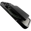 SBS Puro Book Mag MagSafe odinis dėklas su atvartu ir kortelės lizdu, skirtas iPhone 16 Pro Max – juodas