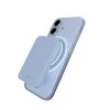 Puro Daylight Magsafe Compatible Silikoninis dėklas for iPhone 17 - Translucent Mėlyna