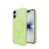 Puro Daylight Magsafe Compatible Silicone dėklas skirtas Apple iPhone 17 – Translucent žalios spalvos