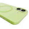 Puro Daylight Magsafe Compatible Silicone dėklas skirtas Apple iPhone 17 – Translucent žalios spalvos