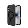 Puro Daylight Magsafe Compatible Silikoninis dėklas for iPhone 17 - Translucent Juodas
