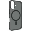 Silikoninis Puro Daylight MagSafe Apple iPhone 16 Plus – dėklas telefonui juodos spalvos