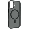 Silikoninis Puro Daylight MagSafe Apple iPhone 16 – dėklas telefonui juodos spalvos