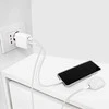 Puro Elektrik Puro 25 W maitinimo tiekimo USB-A USB-C sieninis įkroviklis – baltas