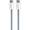 Puro Elektrik Puro Fabrik 60W USB-C - USB-C Cable 1.5m - Mėlyna