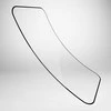 Hibridinė ekrano apsauga Puro Flexible Glass D3O su juodu rėmeliu Apple iPhone 16 Pro Max