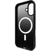 Silikoninis Puro Gradient MagSafe Apple iPhone 16 – dėklas telefonui juodos spalvos