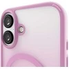 Puro Gradient MagSafe Silikoninis Apple iPhone 16 – dėklas telefonui rožinės spalvos