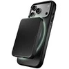 Puro Pure Icon Mag Pro Liquid Silicone dėklas skirtas Apple iPhone 17 Pro Max, MagSafe Compatible, with Camera Protection and Aluminum Mygtukai – juodos spalvos