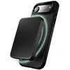 Puro Pure Icon Mag Pro Liquid Silicone dėklas skirtas Apple iPhone 17 Air, MagSafe Compatible, with Camera Protection and Aluminum Mygtukai – juodos spalvos