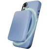 Puro Icon Mag Pro Liquid Silikoninis dėklas for iPhone 17, MagSafe Compatible, with Camera Protection and Aluminum Mygtukai - Mėlyna