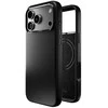 Puro Pure Icon Mag Pro Liquid Silicone dėklas skirtas Apple iPhone 17 Pro, MagSafe Compatible, with Camera Protection and Aluminum Mygtukai – juodos spalvos