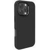 Silikoninis Puro Icon Mag Pro MagSafe Apple iPhone 16 Pro Max – dėklas telefonui juodos spalvos