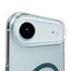 Puro Lite Mag TPU+PC dėklas suderinamas su MagSafe skirtas Apple iPhone 17 Air – skaidrus su turkio spalvos žiedu
