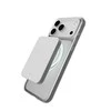 Puro Lite Mag TPU+PC dėklas suderinamas suMagSafe skirtas Apple iPhone 17 Pro Max – Transparent with Baltas Ring