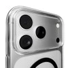 Puro Lite Mag TPU + PC dėklas, suderinamas su „MagSafe“, skirtas „iPhone 17 Pro Max“ – skaidrus su juodu žiedu
