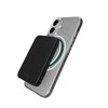 Puro Lite Mag TPU+PC dėklas suderinamas su MagSafe skirtas Apple iPhone 17 – skaidrus su juodos spalvos žiedu