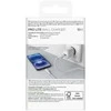 Puro PROLITE 10W USB-A sieninis įkroviklis + USB-A - USB-C kabelis 1.2m - baltos spalvos
