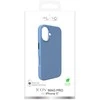 Puro Icon Mag Pro Liquid Silikoninis dėklas for iPhone 17, MagSafe Compatible, with Camera Protection and Aluminum Mygtukai - Mėlyna