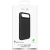 Puro Pure Icon Mag Pro Liquid Silicone dėklas skirtas Apple iPhone 17 Air, MagSafe Compatible, with Camera Protection and Aluminum Mygtukai – juodos spalvos