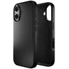 Puro Pure Icon Mag Pro Liquid Silicone dėklas skirtas Apple iPhone 17, MagSafe Compatible, with Camera Protection and Aluminum Mygtukai – juodos spalvos