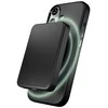 Puro Pure Icon Mag Pro Liquid Silicone dėklas skirtas Apple iPhone 17, MagSafe Compatible, with Camera Protection and Aluminum Mygtukai – juodos spalvos