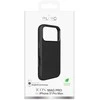 Puro Pure Icon Mag Pro Liquid Silicone dėklas skirtas Apple iPhone 17 Pro Max, MagSafe Compatible, with Camera Protection and Aluminum Mygtukai – juodos spalvos