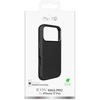 Puro Pure Icon Mag Pro Liquid Silicone dėklas skirtas Apple iPhone 17 Pro, MagSafe Compatible, with Camera Protection and Aluminum Mygtukai – juodos spalvos
