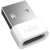 Puro USB-C - USB-A adapteris - Baltas