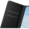 Puro Wallet Stand dėklas skirtas Apple iPhone 17 Pro Max Made of Eco-Leather, with a Flap, Wallet, and Stand Function - juodos spalvos