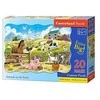 Castorland Dėlionė 20 vnt. - Gyvūnai ūkyje
