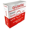 Q-LANTEC S/FTP cat.6A tinklo kabelis, susukta pora, LSOH