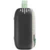 QCY SP2 IP67 Bluetooth Speaker with RGB Backlight ir Stereo Mode - Pilka Žalias