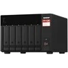 Serveris QNAP TS-673A-SW5T (TS-673A-8G + komutatorius QSW-1105-5T 5x2.5GbE), bokštinis Ethernet LAN antracito spalvos V1500B
