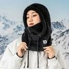 Qunature Arctic Velvet Ski Balaclava Size L - Juodas