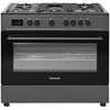 Ravanson KWGE-K90 Cheff Modern Juodas gas and electric cooker (juodas)