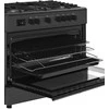Ravanson KWGE-K90 Cheff Modern Juodas gas and electric cooker (juodas)
