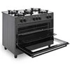 Viryklė Ravanson KWGE-K90 juodas gas/electric cooker