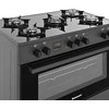 Viryklė Ravanson KWGE-K90 juodas gas/electric cooker