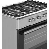 Orkaitė Ravanson KWGE-K90A Cheff (nerūdijančio plieno) dujinė ir elektrinė viryklė