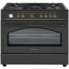 Ravanson Retro KWGE–90AR gas and electric cooker (juodas)