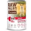 Vetexpert RAW PALEO Duoprotein jautiena &amp; triušiena Adult - wet dog food - 400g