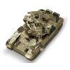 Jokomisiada RC Tank with Remote Control, Rotating Turret, Lights, Realistic Sound