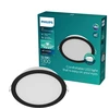 Recessed Philips LED light. 12.5W. 4000K. Ø12.5. juodas