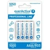 Įkraunamos baterijos everActive Ni-MH R03 AAA 1050 mAh Professional Line
