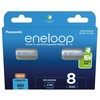 Rechargeable batteries PANASONIC ENELOOP AAA 800 mAh 8 vnt (BK-4MCDE/8HH)