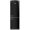 Šaldytuvas REFRIGERATOR MPM-375-FR-53 FULL NO FROST RETRO Juodas