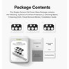 Ringke Galaxy A13 4G Camera Protector Full Cover Glass package (3 pcs) Juodas